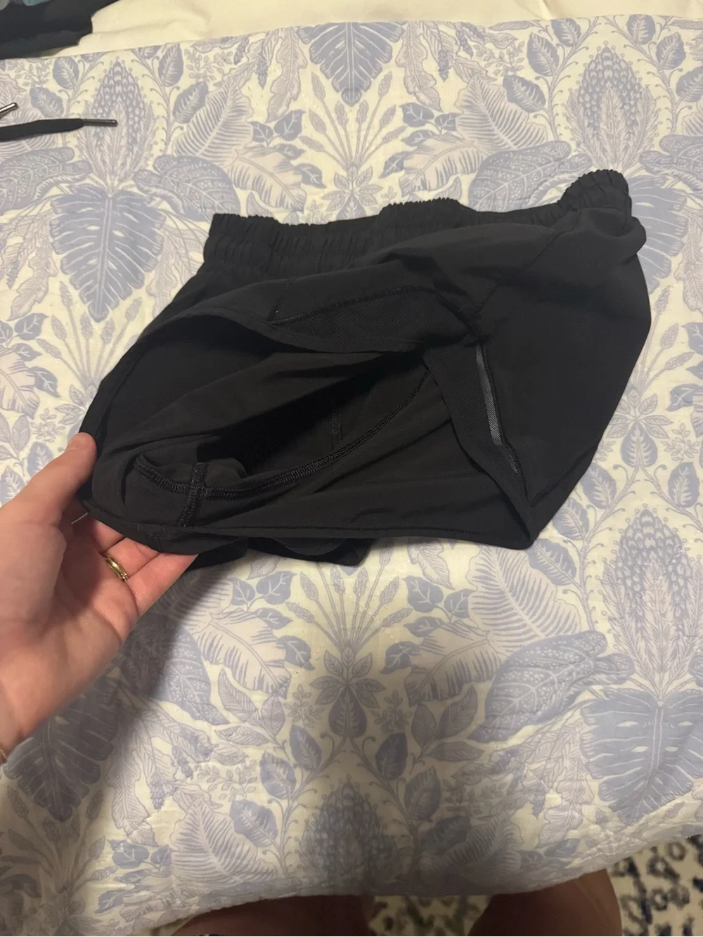 lululemon athletica Black Lightweight Workout Shorts